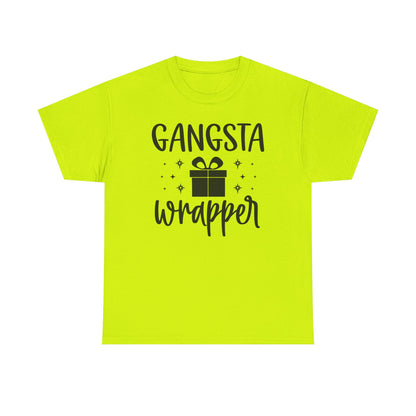 Gangsta Wrapper Tee — Funny Christmas Gift-Wrapping T-Shirt