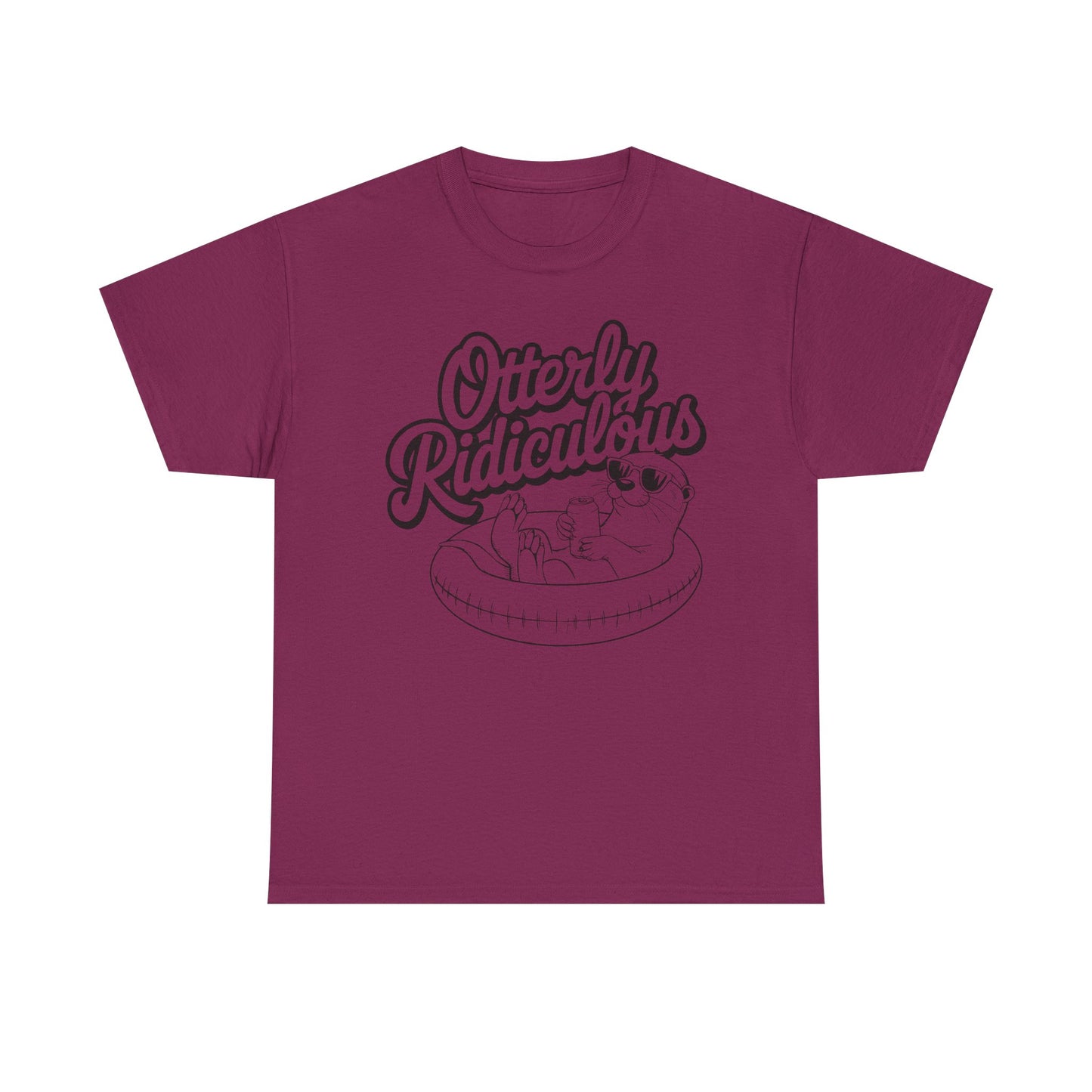 Otterly Ridiculous T-Shirt — Cute Otter Pool Graphic Tee