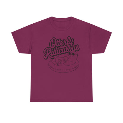 Otterly Ridiculous T-Shirt — Cute Otter Pool Graphic Tee