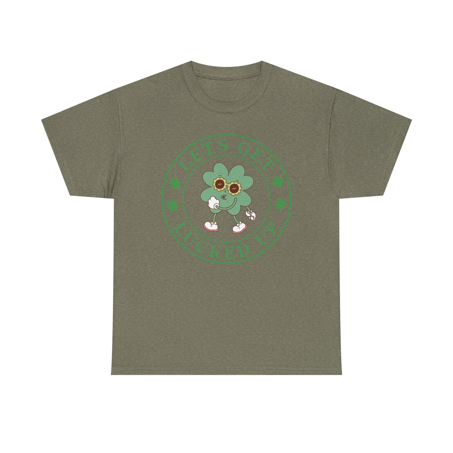 St. Patrick's 'Let’s Get Lucked Up' Shamrock T-Shirt