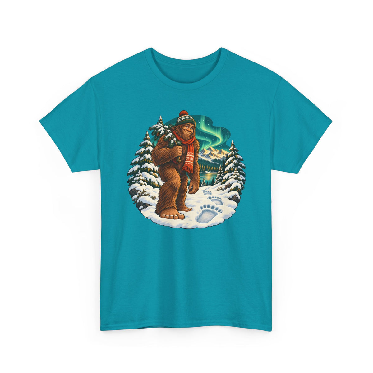Bigfoot Snow Day Sasquatch T-Shirt