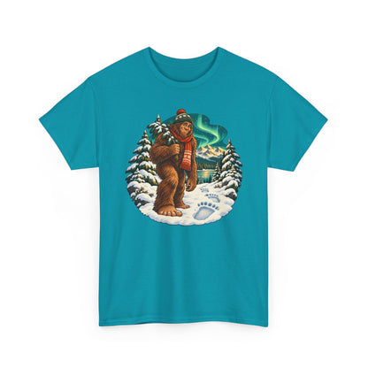 Bigfoot Snow Day Sasquatch T-Shirt