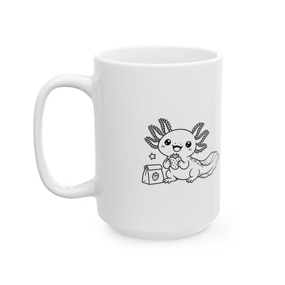 Axolotl Snack Break Mug