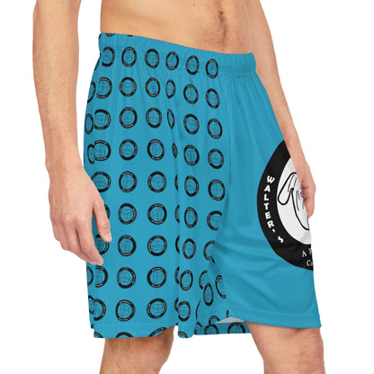 Walter Basketball Shorts -Blue