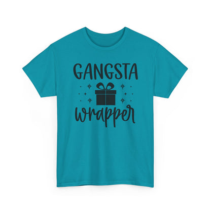 Gangsta Wrapper Tee — Funny Christmas Gift-Wrapping T-Shirt