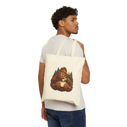 Bigfoot Coffee Before Sightings Tote Bag