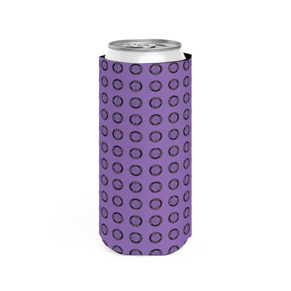 Walter Slim Can Cooler- Purple