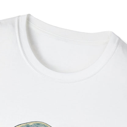 Chubby Mermaid Seashell Serenade Manatee T-Shirt