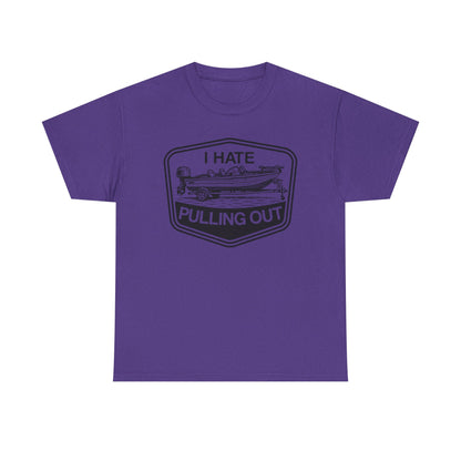 I Hate Pulling Out Vintage Airplane Tee - Funny Pilot Aviation T-Shirt