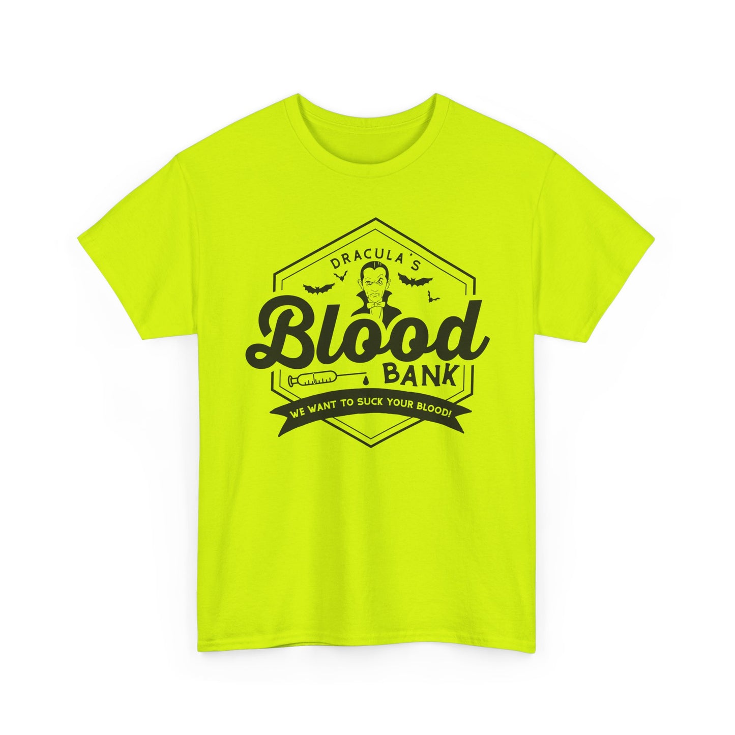 Blood Bank Tee — Dracula Vintage Vampire Graphic T-Shirt