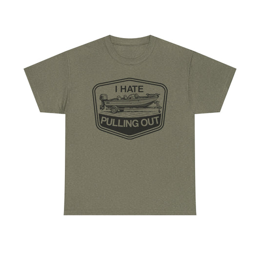 I Hate Pulling Out Vintage Airplane Tee - Funny Pilot Aviation T-Shirt