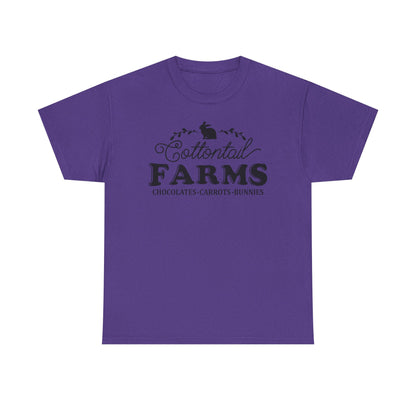 Cottontail Farms T‑Shirt — Vintage Bunny Farm Graphic Tee