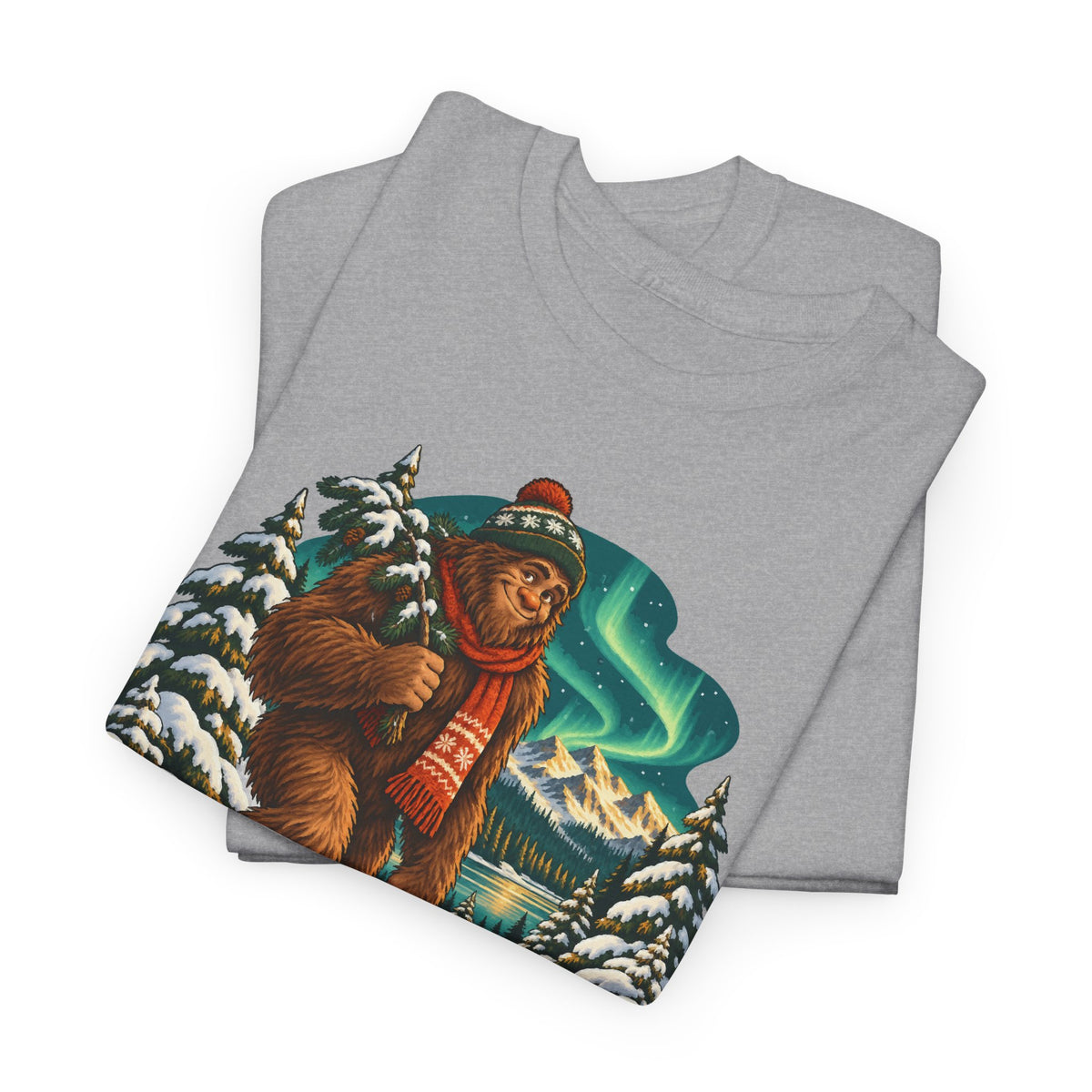 Bigfoot Snow Day Sasquatch T-Shirt