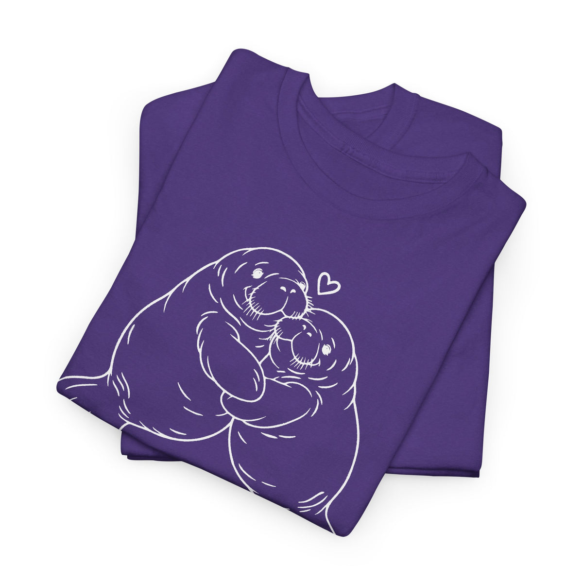 Chubby Mermaid Big Hug Lagoon Manatee T-Shirt