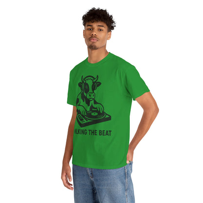 Milking the Beat DJ Cow T-Shirt