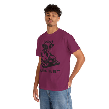Milking the Beat DJ Cow T-Shirt