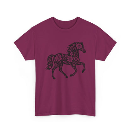 Floral Horse T-Shirt