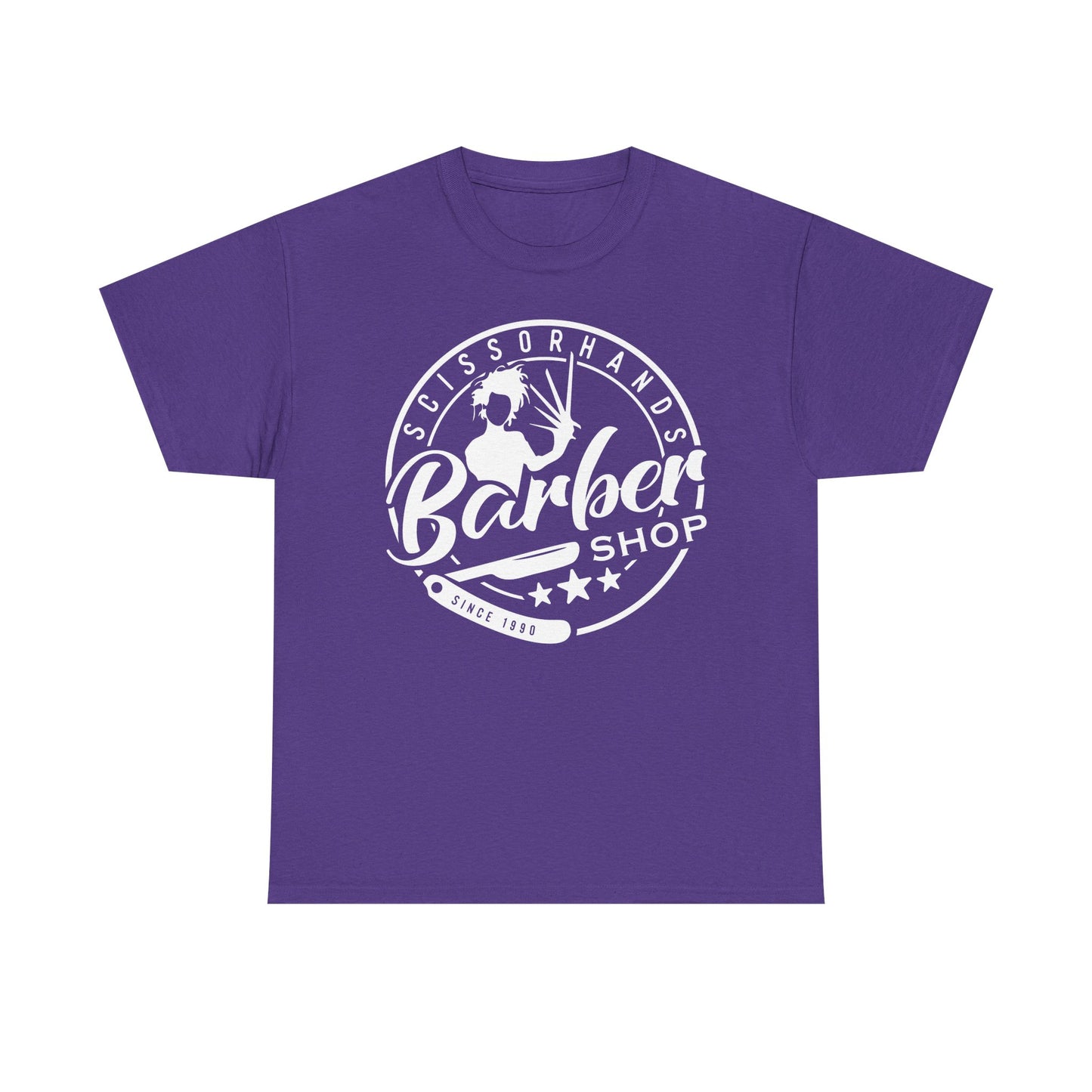 Barber Shop Vintage Logo Tee — Classic Barbershop Crewneck