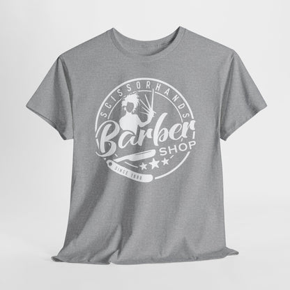 Barber Shop Vintage Logo Tee — Classic Barbershop Crewneck