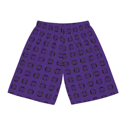 Walter Basketball Shorts -Purple