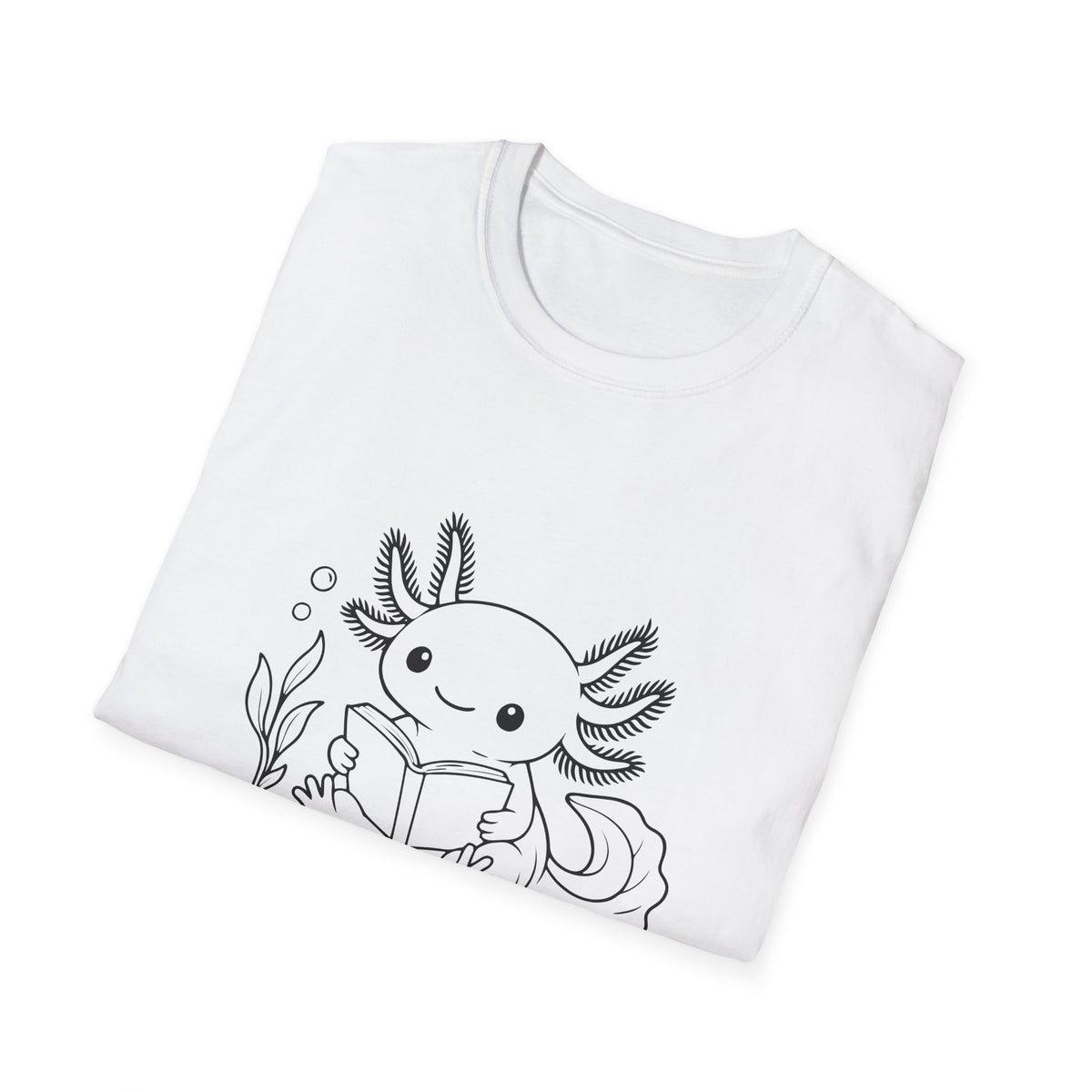 Axolotl Book Nook T-Shirt
