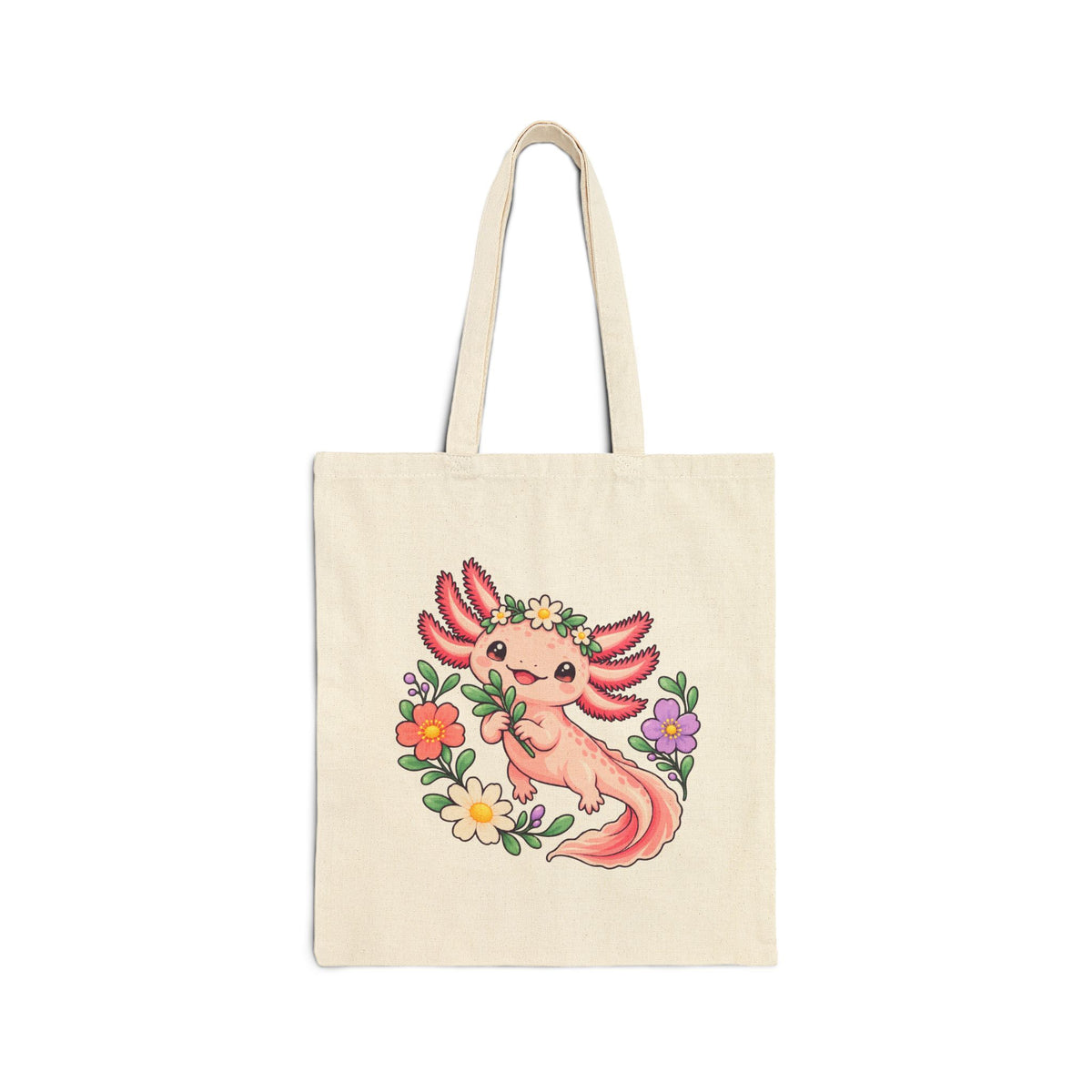 Axolotl Garden Party Tote Bag