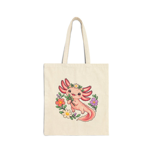 Axolotl Garden Party Tote Bag