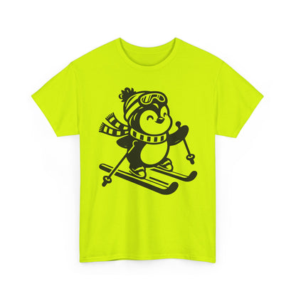 Skiing Penguin T-Shirt – Cute Winter Ski Tee