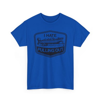 I Hate Pulling Out Vintage Airplane Tee - Funny Pilot Aviation T-Shirt