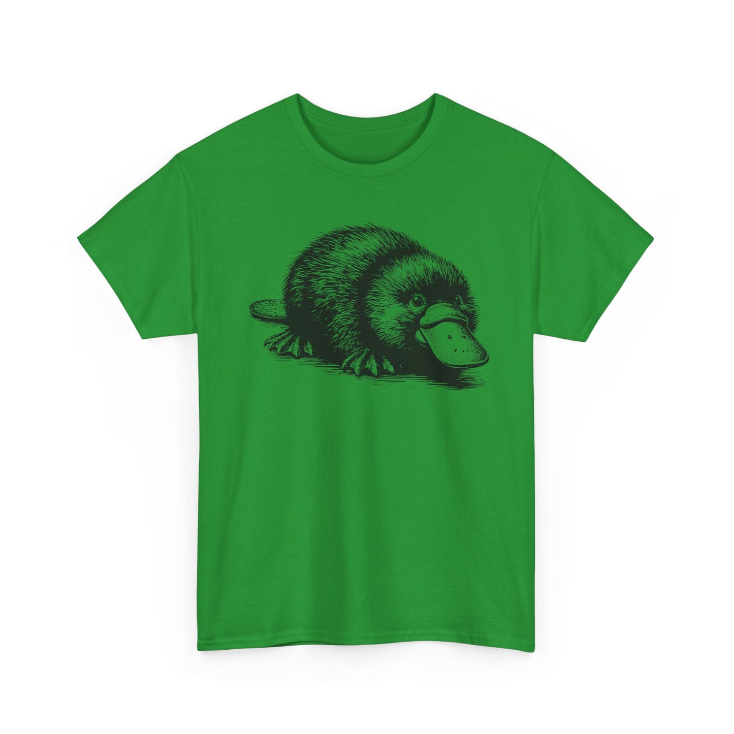 Platypus Sketch Tee — Vintage Wildlife Graphic T-Shirt
