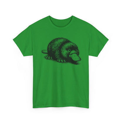 Platypus Sketch Tee — Vintage Wildlife Graphic T-Shirt