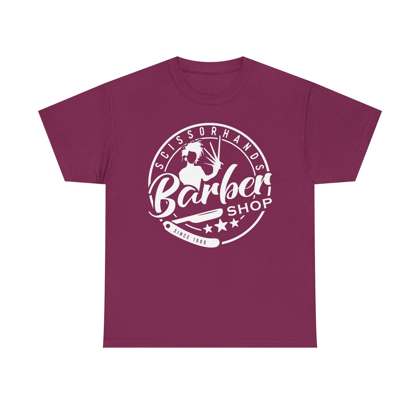 Barber Shop Vintage Logo Tee — Classic Barbershop Crewneck