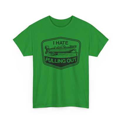 I Hate Pulling Out Vintage Airplane Tee - Funny Pilot Aviation T-Shirt