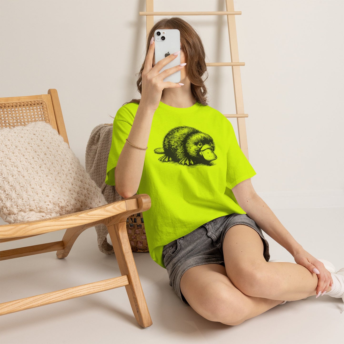 Platypus Sketch Tee — Vintage Wildlife Graphic T-Shirt