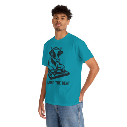 Milking the Beat DJ Cow T-Shirt