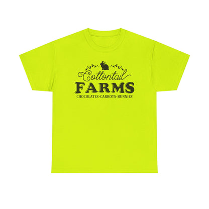 Cottontail Farms T‑Shirt — Vintage Bunny Farm Graphic Tee