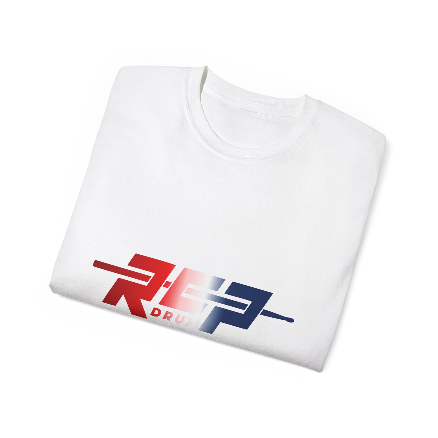 R&P Company Retro Logo Tee - Patriotic Red & Blue Graphic T-Shirt