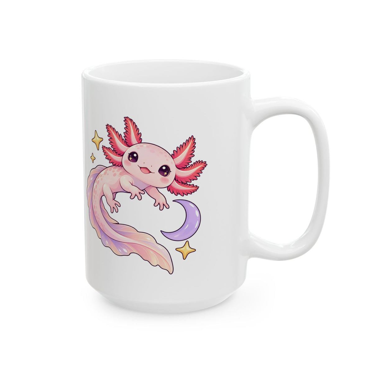 Axolotl Starry Swimmer Mug