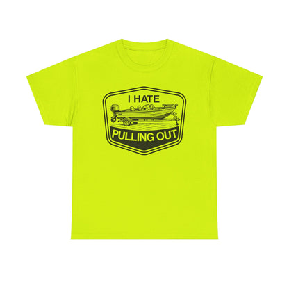 I Hate Pulling Out Vintage Airplane Tee - Funny Pilot Aviation T-Shirt
