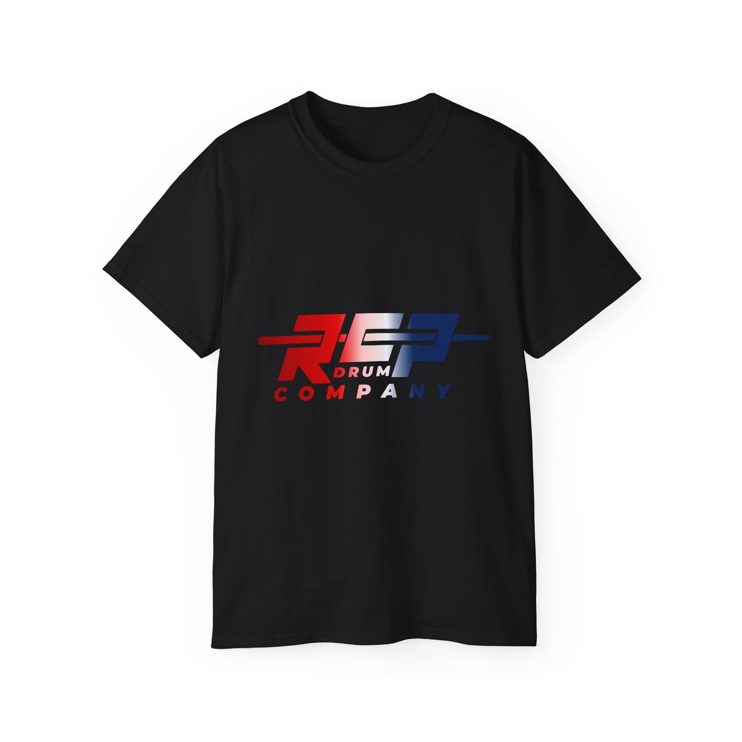 R&P Company Retro Logo Tee - Patriotic Red & Blue Graphic T-Shirt
